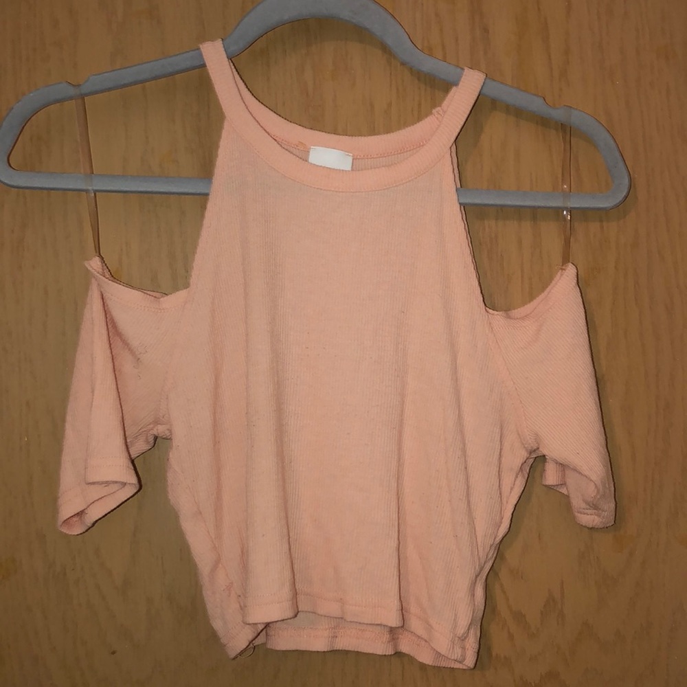 Light Pink Crop Top